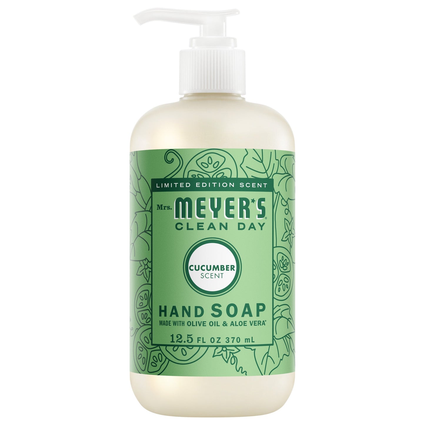 Mrs. Meyer's Cucumber Liquid Hand Soap Home Essential