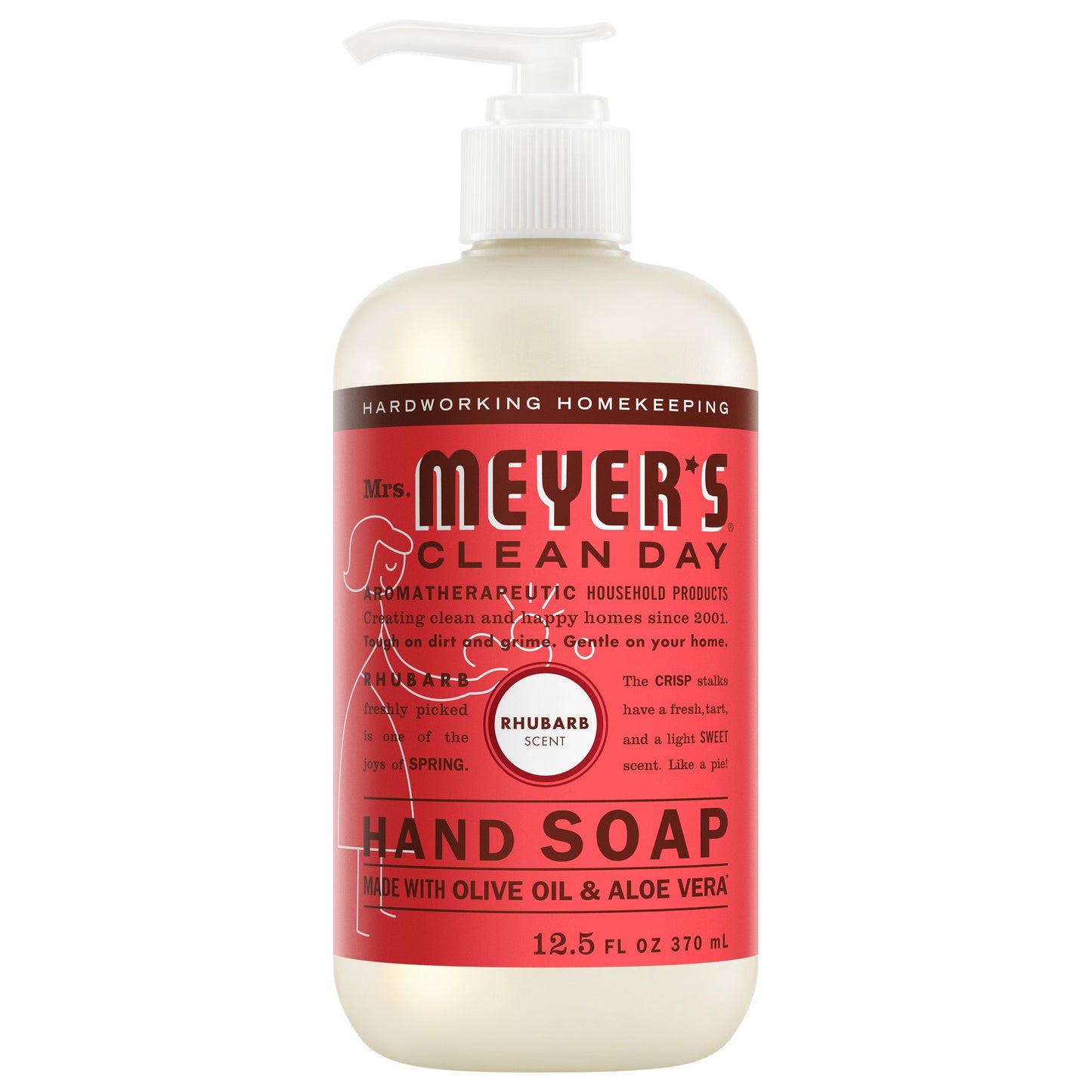 Mrs. Meyer's Rhubarb Liquid Hand Soap Home Essential
