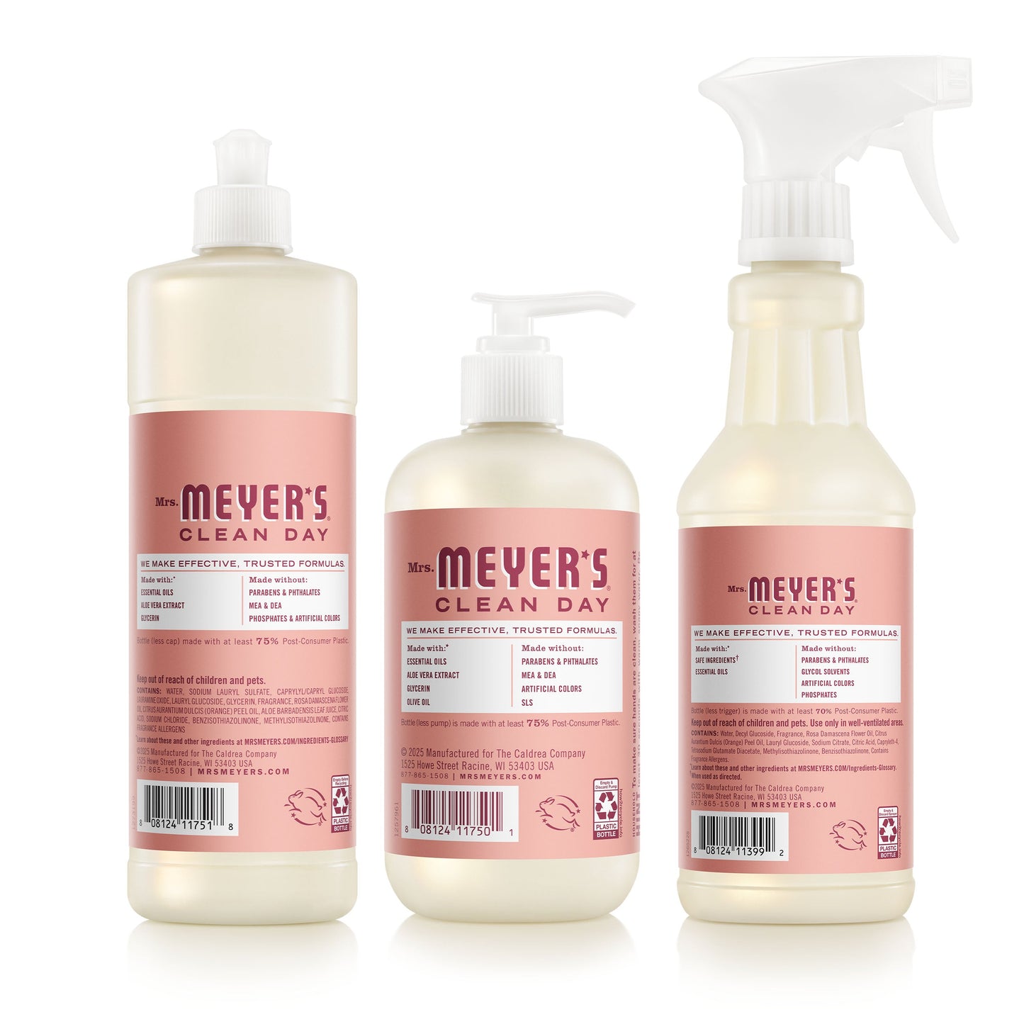 Mrs. Meyer's Rose Kitchen Essentials Set