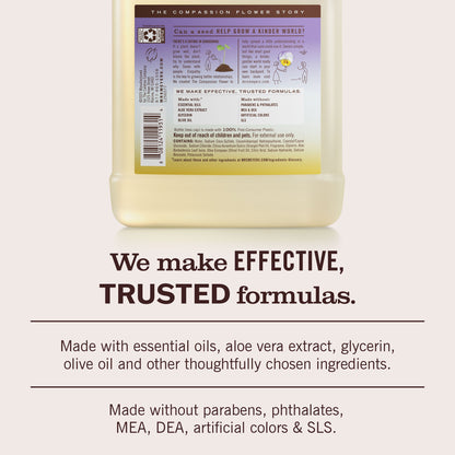 Mrs. Meyer's Compassion Flower Liquid Hand Soap Refill Home Essential