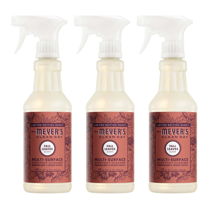 Mrs. Meyer's Fall Leaves Everyday Multi-Surface Cleaner 3-Count Bundle