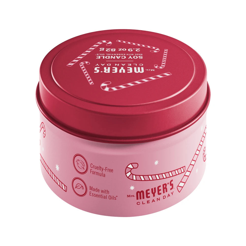 Mrs. Meyer's Peppermint Scented Tin Candle