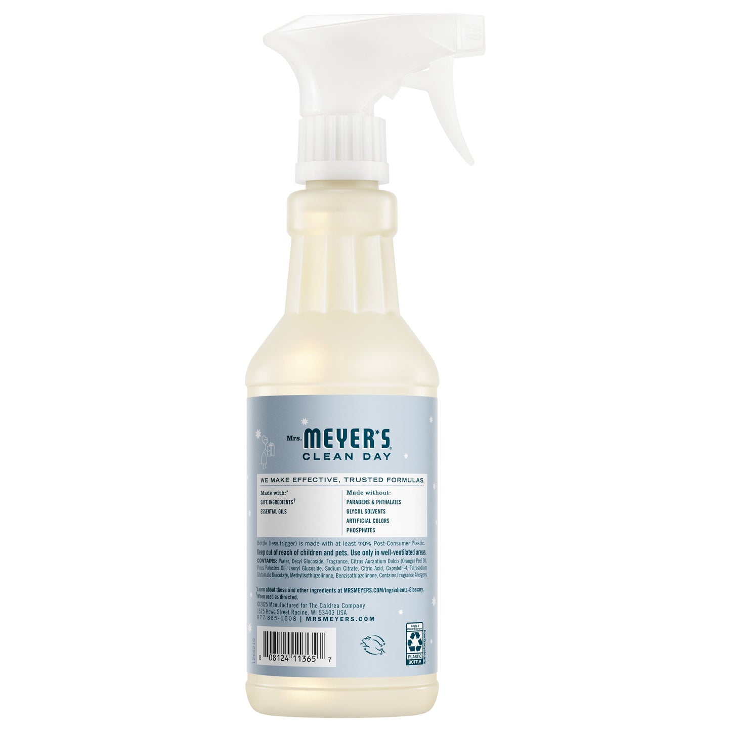 Mrs. Meyer's Snowdrop Everyday Multi-Surface Cleaner 3-Count Bundle
