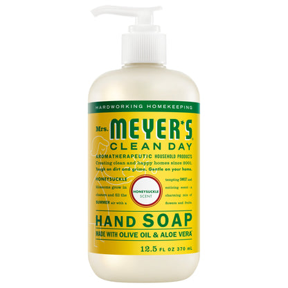 Mrs. Meyer's Honeysuckle Liquid Hand Soap Home Essential