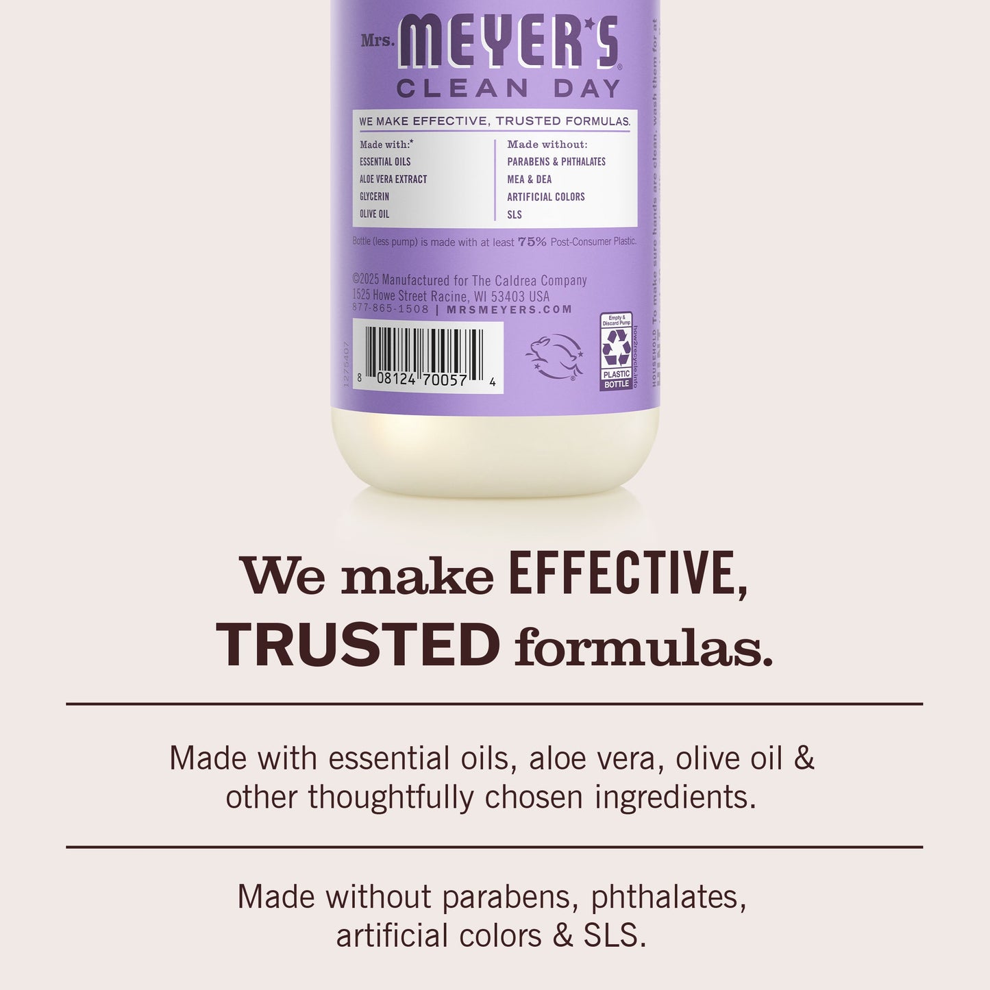 Mrs. Meyer's Lilac Liquid Hand Soap Home Essential