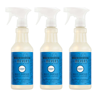 Mrs. Meyer's Blueberry Everyday Multi-Surface Cleaner 3-Count Bundle