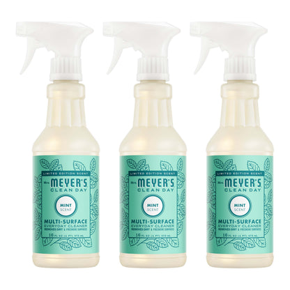 Mrs. Meyer's Mint Everyday Multi-Surface Cleaner 3-Count Bundle