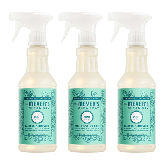 Mrs. Meyer's Mint Everyday Multi-Surface Cleaner 3-Count Bundle