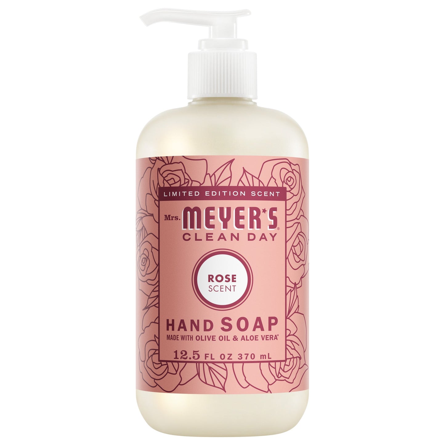 Mrs. Meyer's Rose Liquid Hand Soap Home Essential