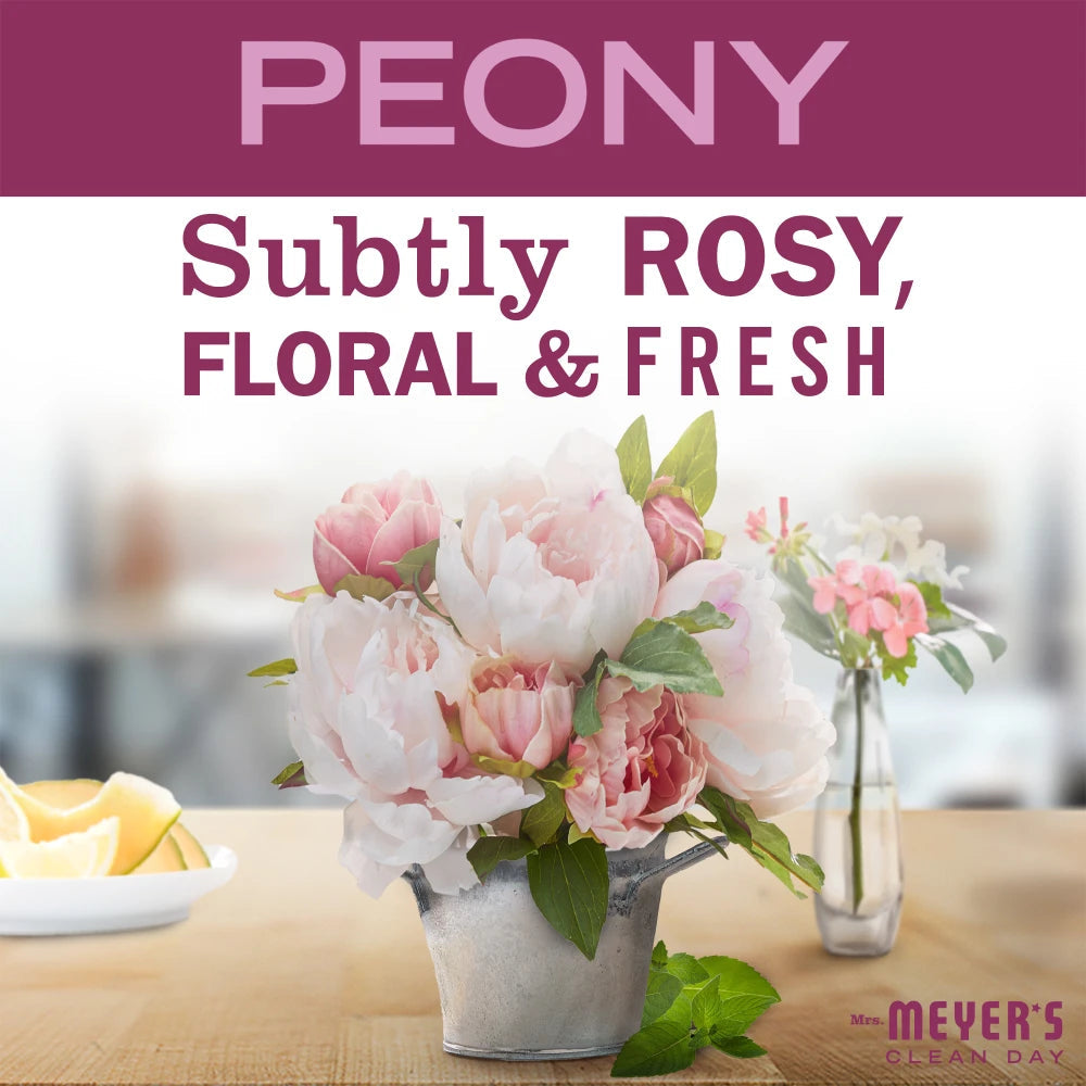 Mrs. Meyer's Peony Soy Candle Small Home Essential