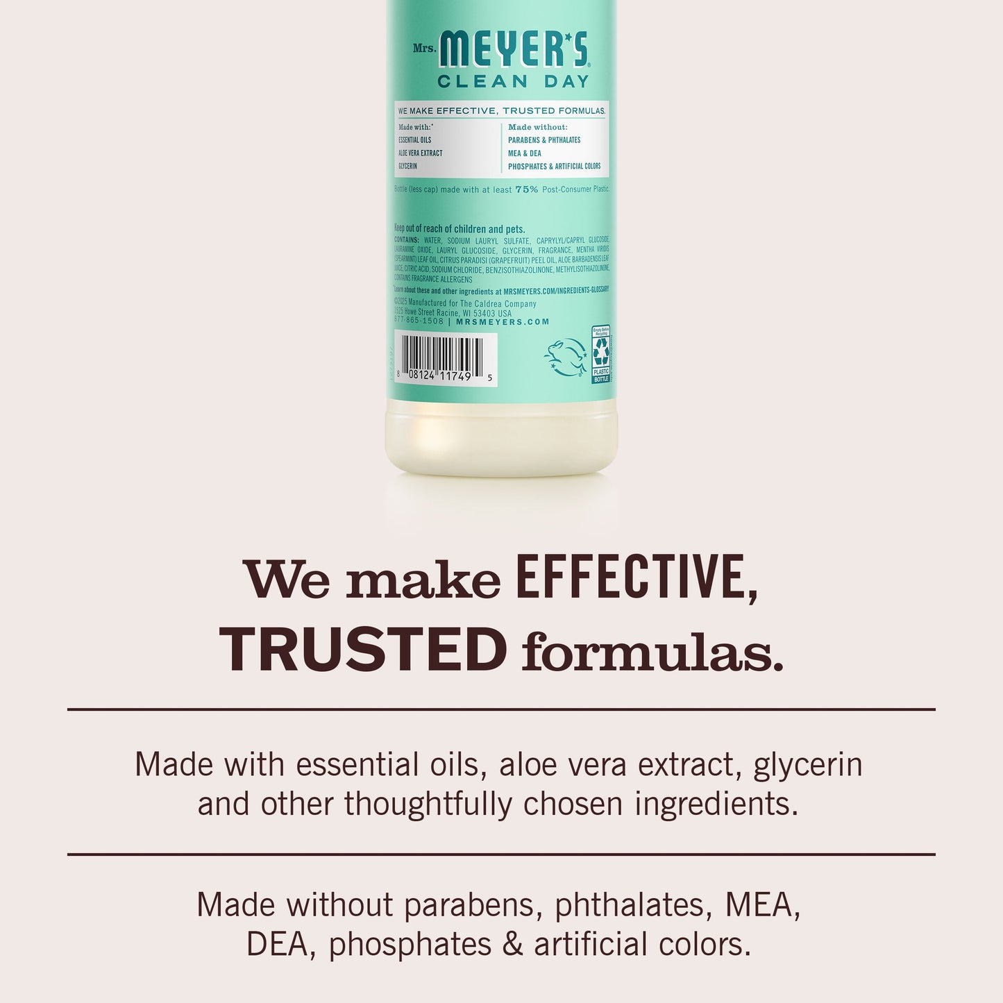 Mrs. Meyer's Mint Liquid Dish Soap