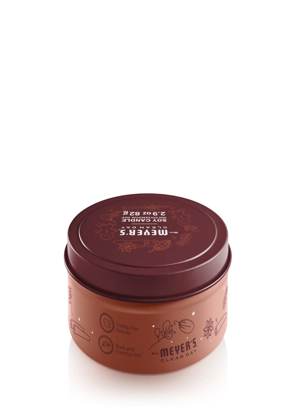 Mrs. Meyer's Gingerbread Scented Tin Candle