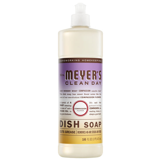 Mrs. Meyer's Compassion Flower Liquid Dish Soap