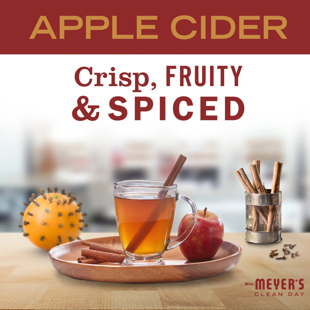 Mrs. Meyer's Apple Cider Large Soy Candle