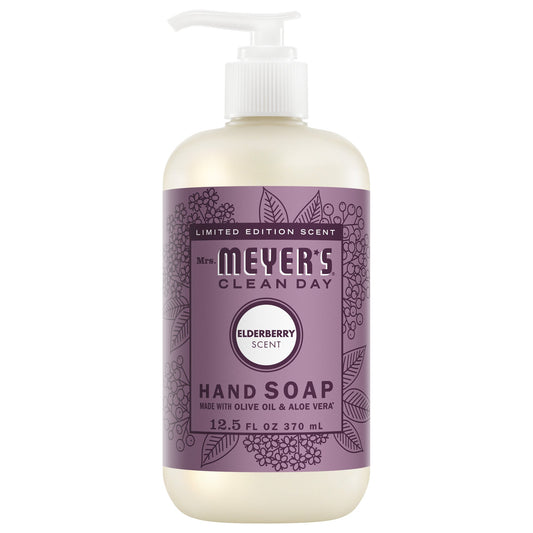 Mrs. Meyer's Elderberry Liquid Hand Soap Home Essential