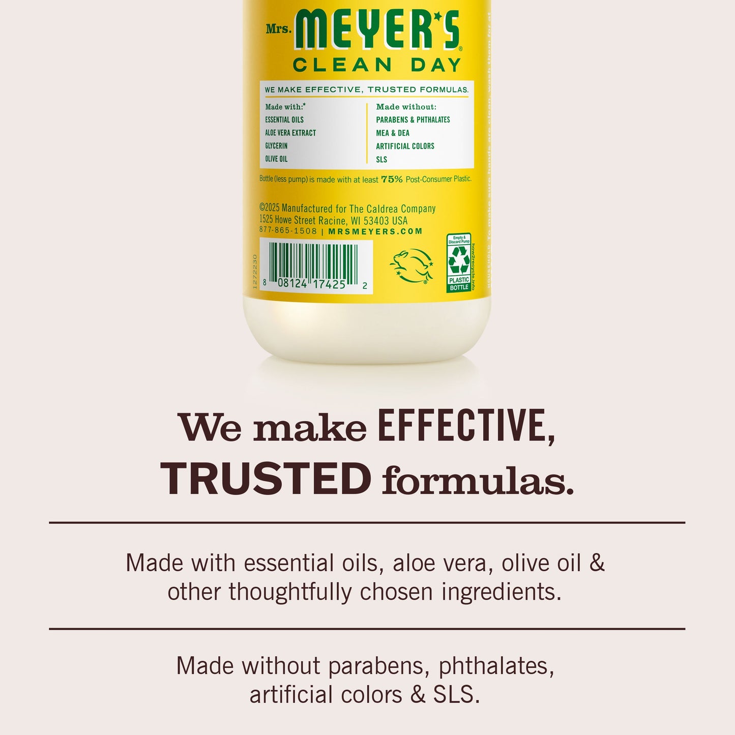 Mrs. Meyer's Honeysuckle Liquid Hand Soap Home Essential