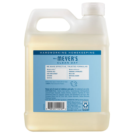 Mrs. Meyer's Rain Water Liquid Hand Soap Refill Home Essential