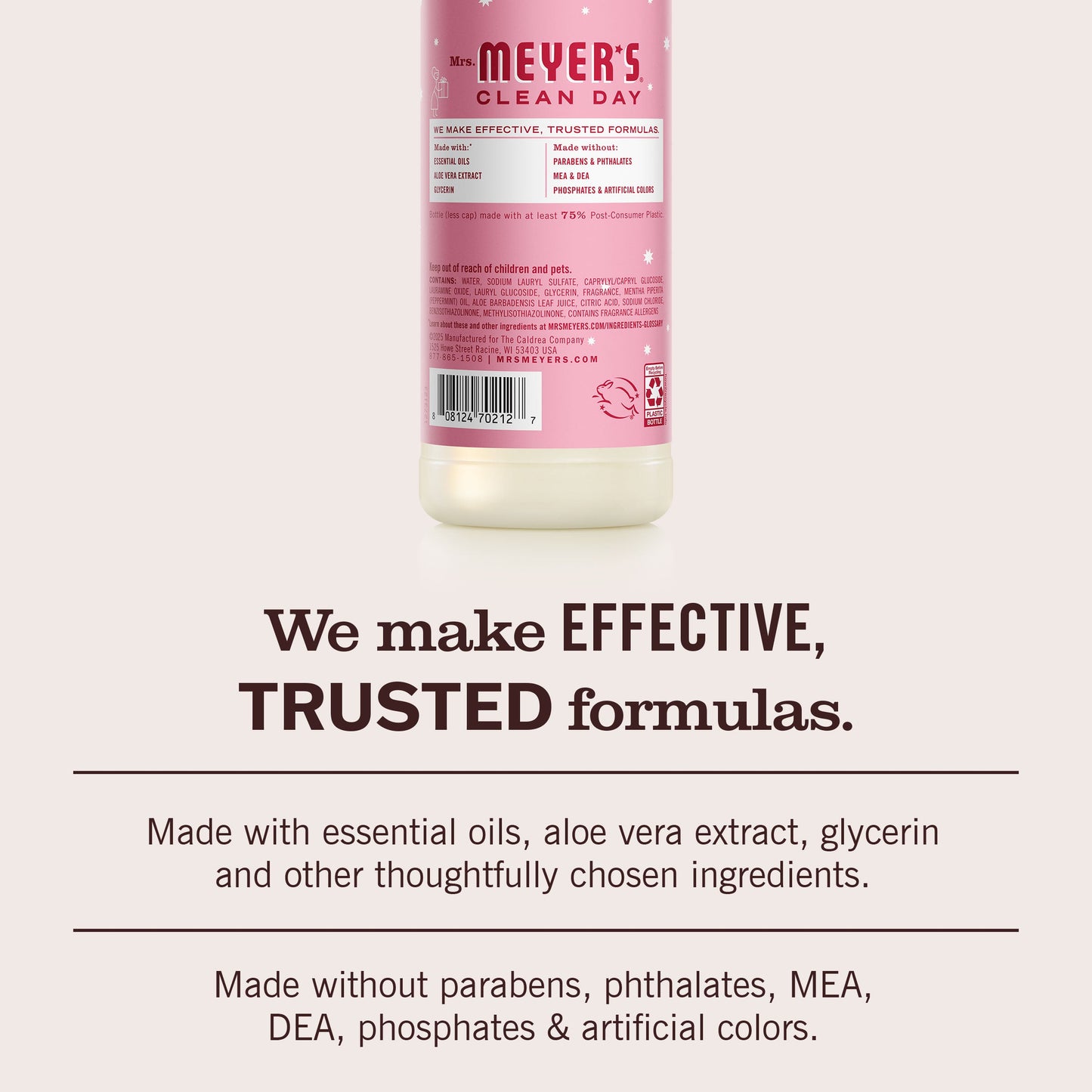 Mrs. Meyer's Peppermint Liquid Dish Soap