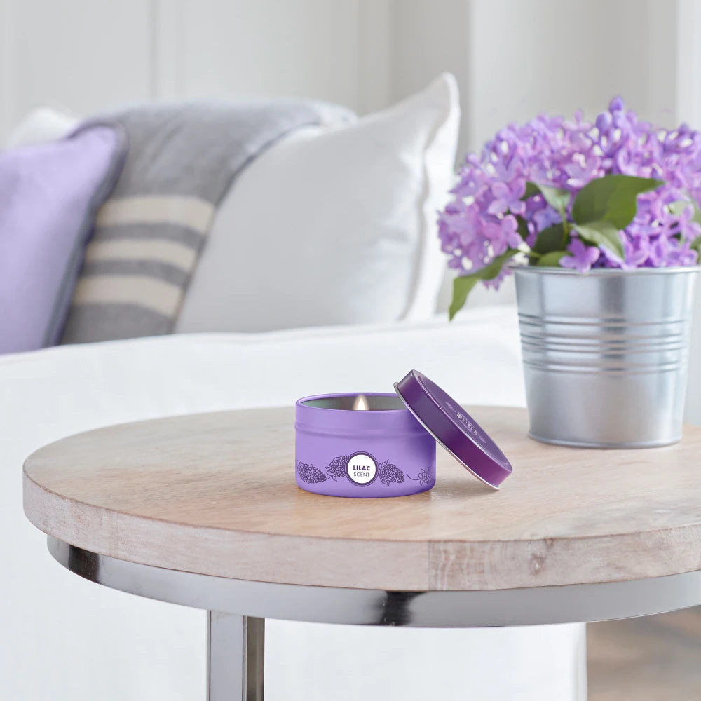 Mrs. Meyer's Lilac Scented Tin Candle