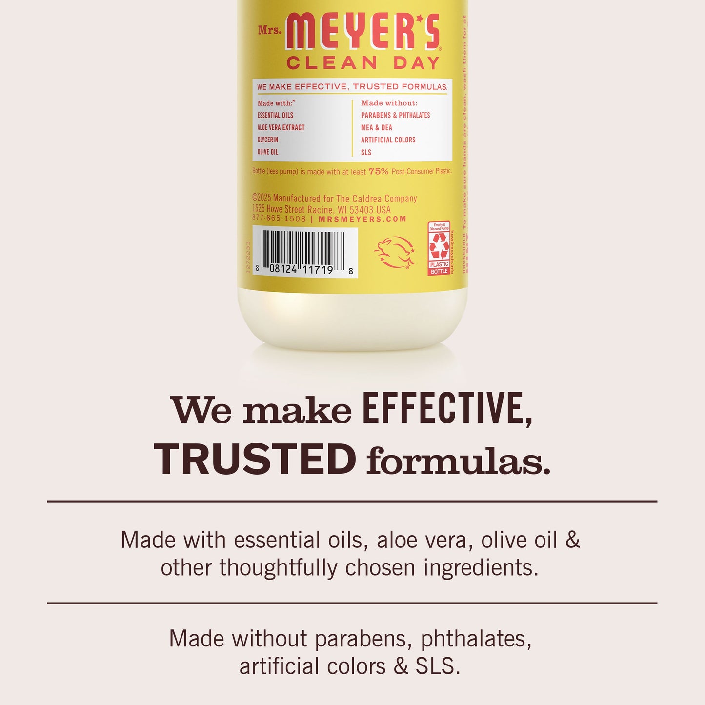 Mrs. Meyer's Lemonade Liquid Hand Soap Home Essential