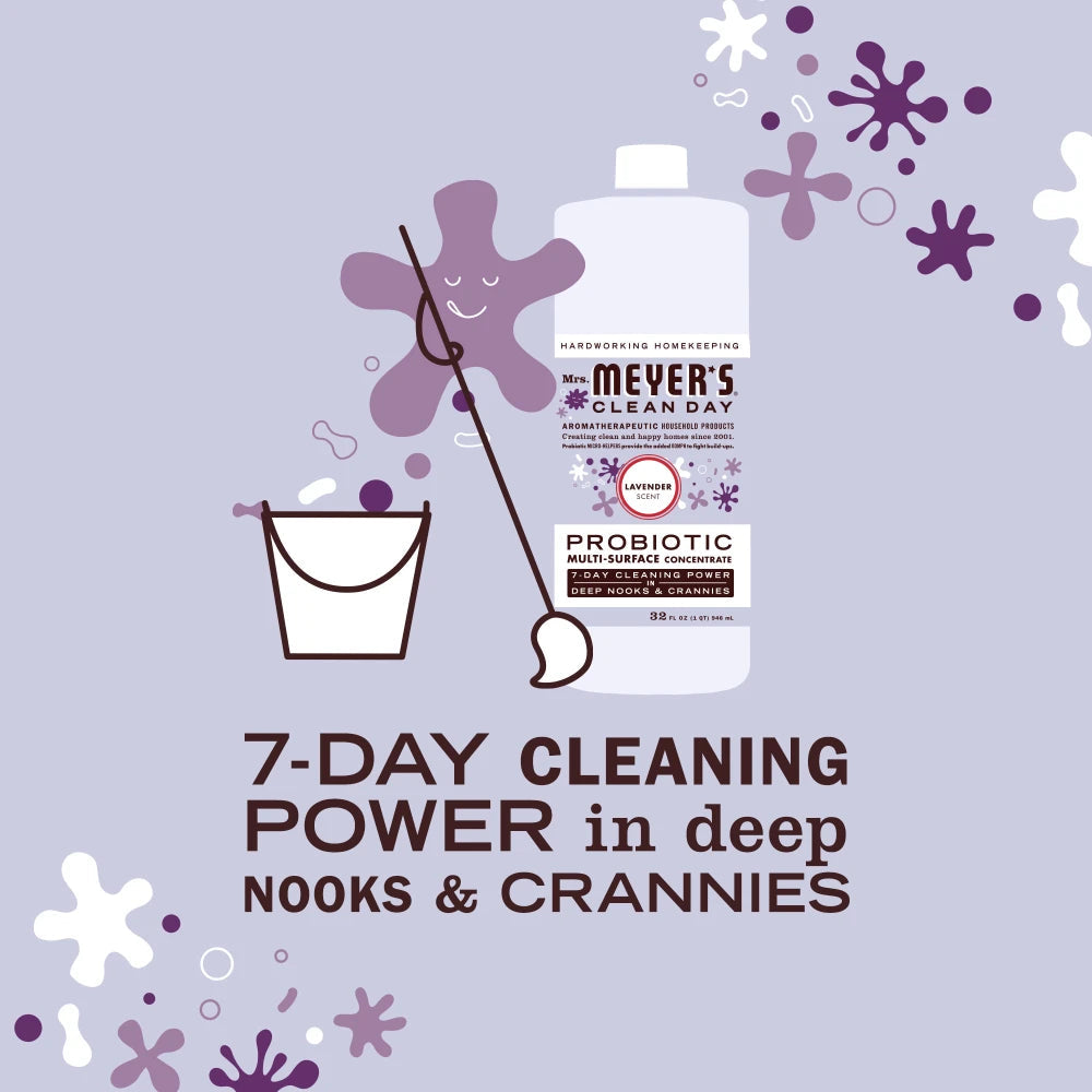 Mrs. Meyer's Lavender Probiotic Multi-Surface Concentrate Home Care