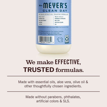 Mrs. Meyer's Bluebell Liquid Hand Soap Home Essential