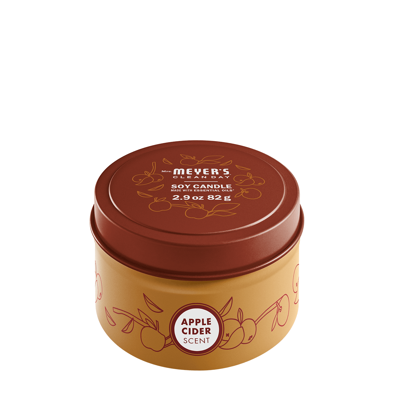 Mrs. Meyer's Apple Cider Scented Tin Candle
