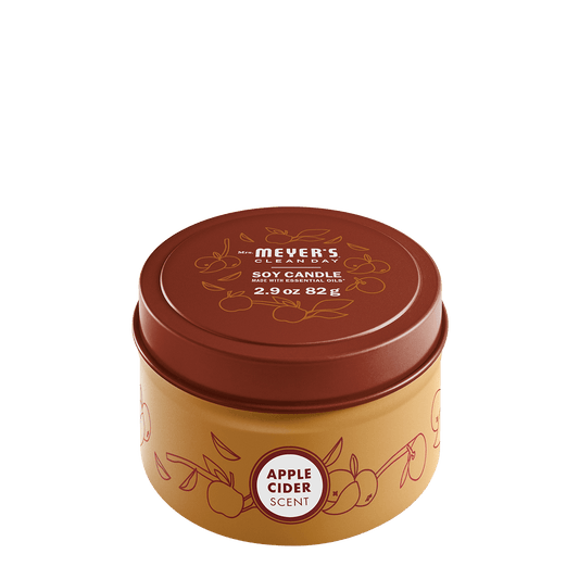 Mrs. Meyer's Apple Cider Scented Tin Candle