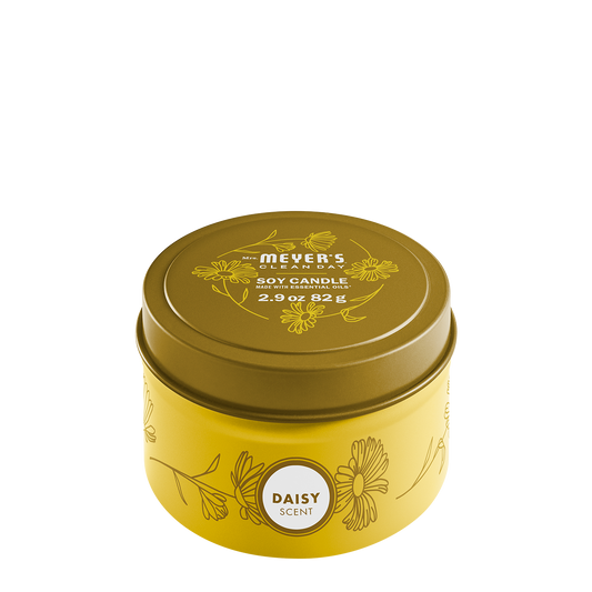 Mrs. Meyer's Daisy Scented Tin Candle