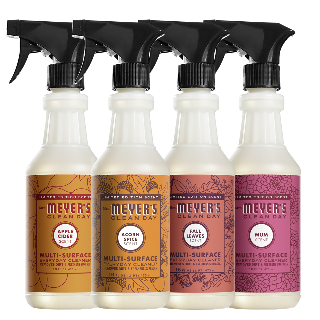 Mrs. Meyer's Fall Seasonal Everyday Multi-Surface Cleaner Collection
