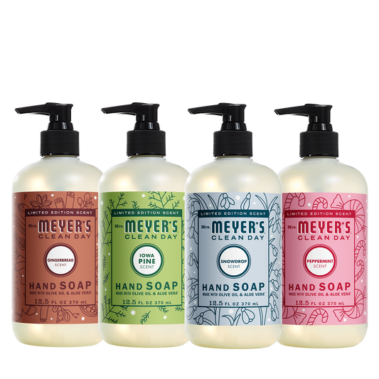 Mrs. Meyer's Holiday Seasonal Hand Soap Home Care Collection