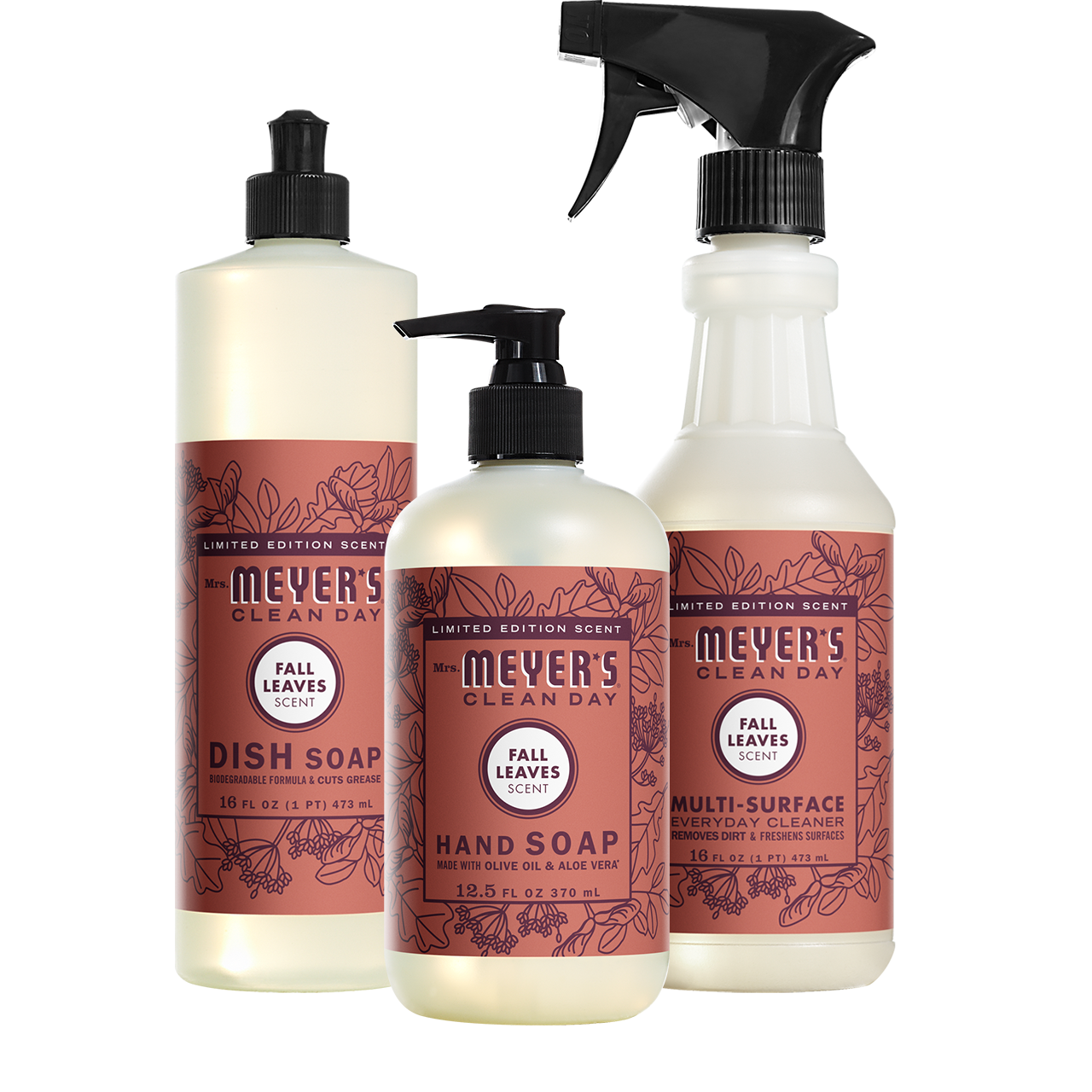 Mrs. Meyer's Fall Leaves Kitchen Essentials Set