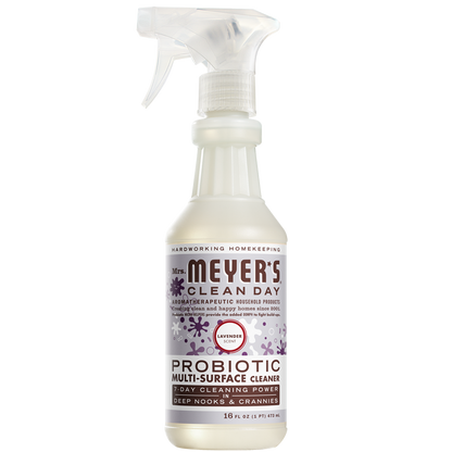 Mrs. Meyer's Lavender Probiotic Multi-Surface Cleaner Home Essential