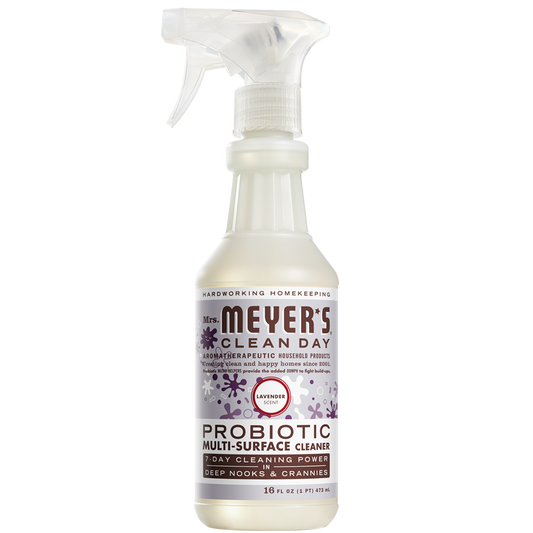 Mrs. Meyer's Lavender Probiotic Multi-Surface Cleaner Home Essential