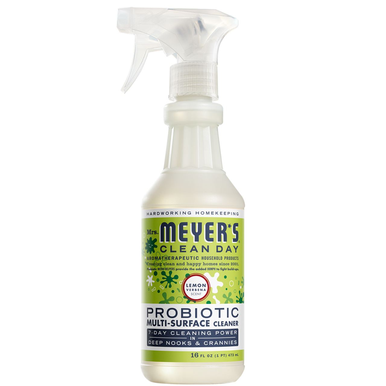 Mrs. Meyer's Lemon Verbena Probiotic Multi-Surface Cleaner Home Essential
