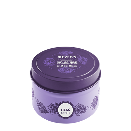 Mrs. Meyer's Lilac Scented Tin Candle
