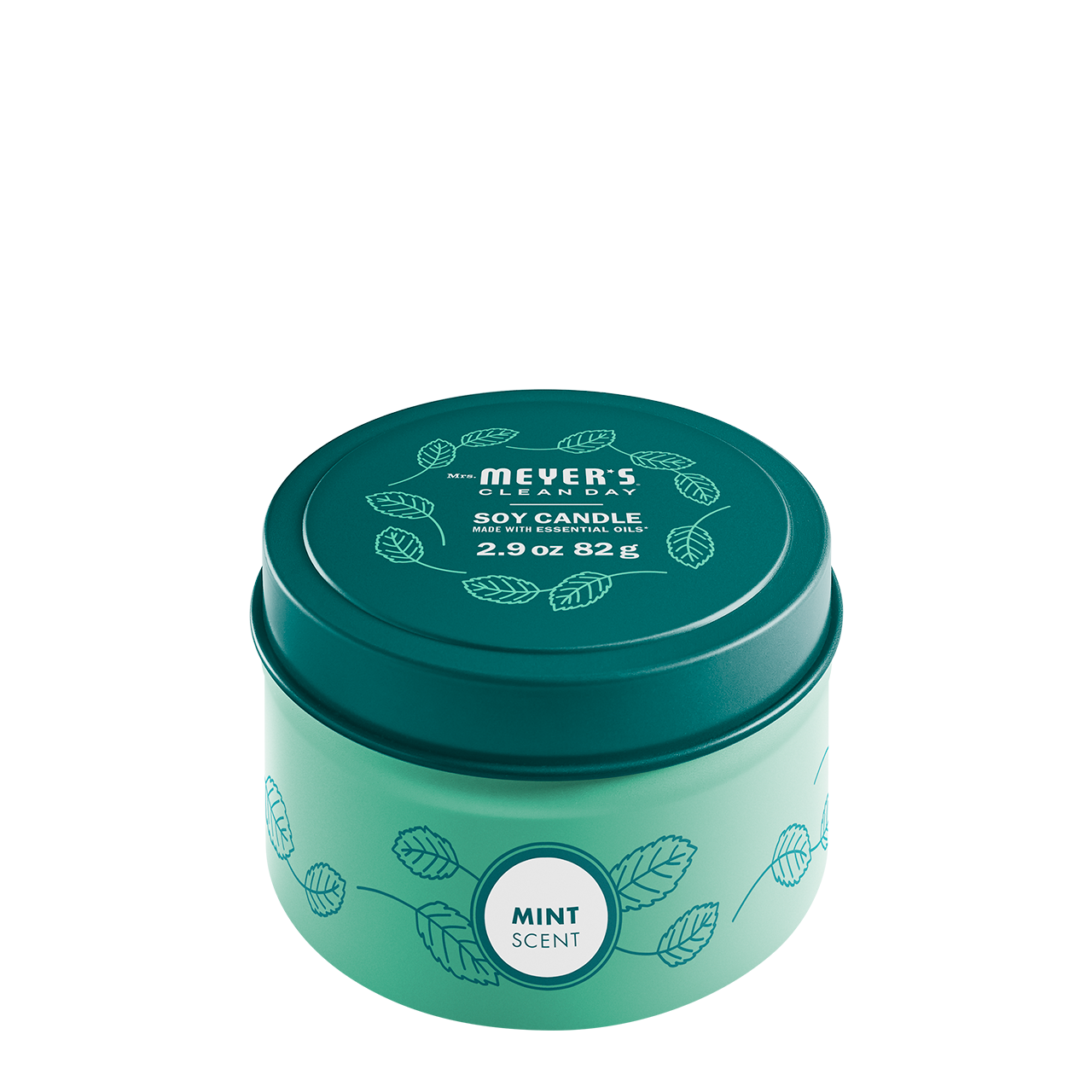Mrs. Meyer's Mint Scented Tin Candle