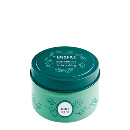 Mrs. Meyer's Mint Scented Tin Candle