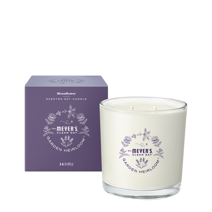 Mrs. Meyer's Moonflower Garden Heirloom Candle Home Essential