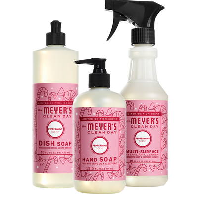 Mrs. Meyer's Peppermint Kitchen Essentials Set