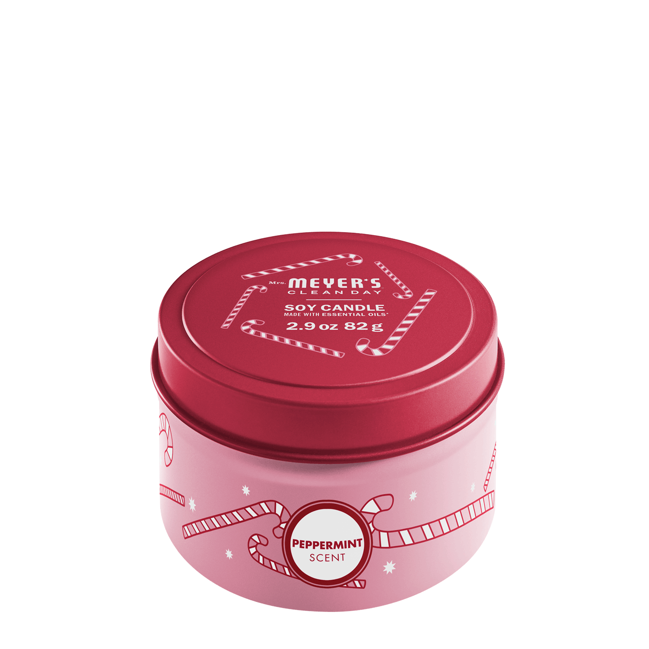 Mrs. Meyer's Peppermint Scented Tin Candle