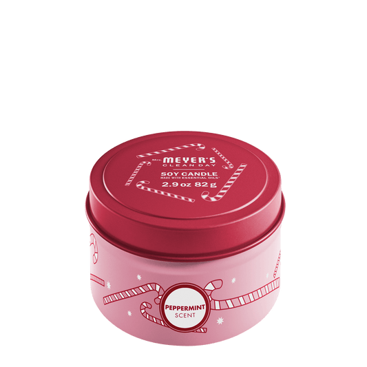 Mrs. Meyer's Peppermint Scented Tin Candle