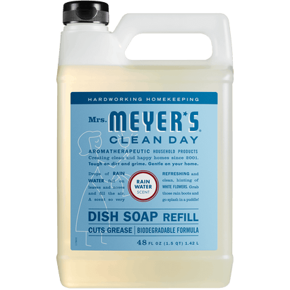 Mrs. Meyer's Rain Water Dish Soap Refill Home Essential