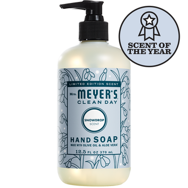 Mrs. Meyer's Snowdrop Hand Care Plus 5-Count Bundle Gift-Ready