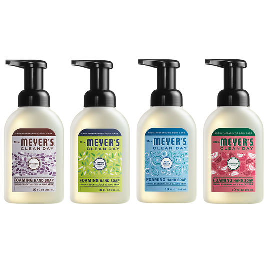 Mrs. Meyer's Foaming Hand Soap Variety Pack Home Essential