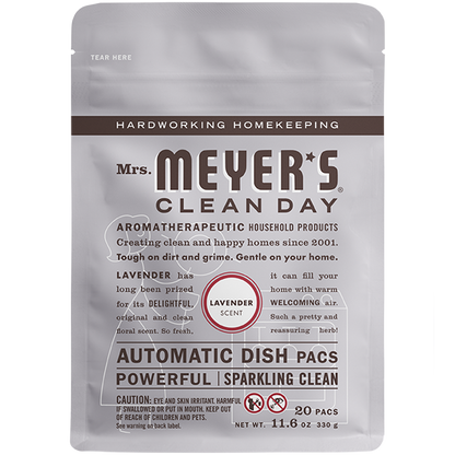 Mrs. Meyer's Lavender Automatic Dish Packs Home Care