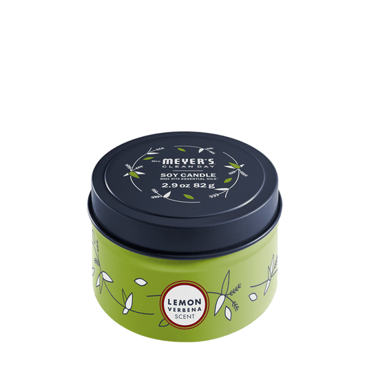 Mrs. Meyer's Lemon Verbena Scented Tin Candle
