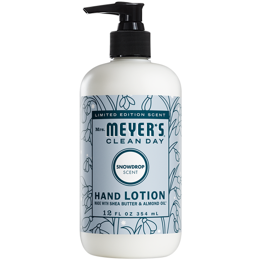 Mrs. Meyer's Snowdrop Hand Lotion Home Essential