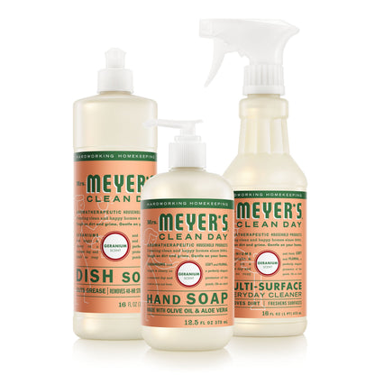 Mrs. Meyer's Geranium Kitchen Essentials Set