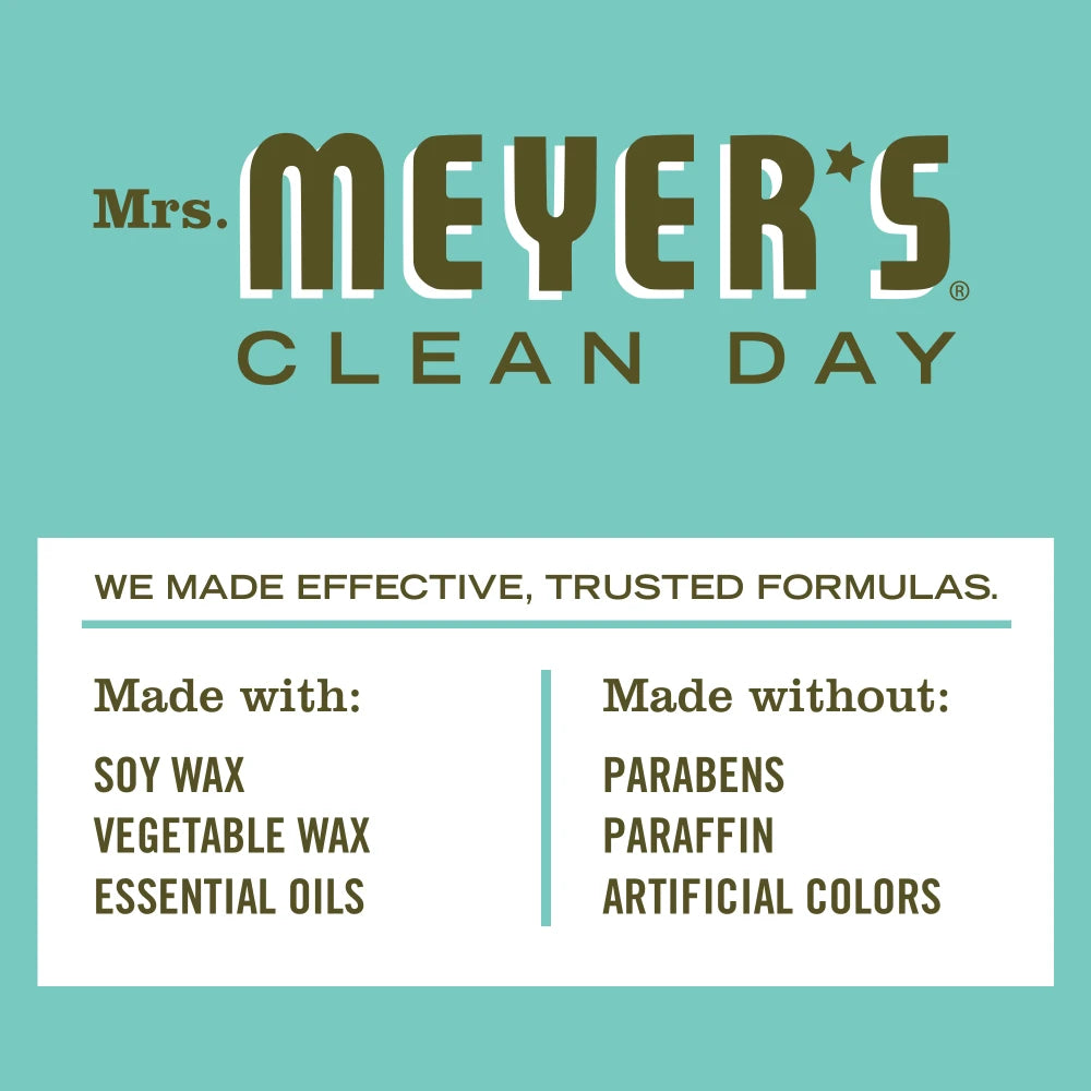 Mrs. Meyer's Basil Scented Tin Candle